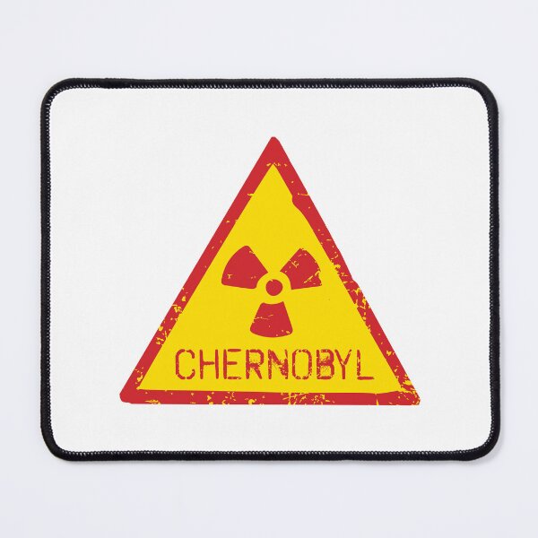 Item preview, Chernobyl Radiation Warning Sign Vintage Grunge Sticker designed and sold by VectorForge Studio.