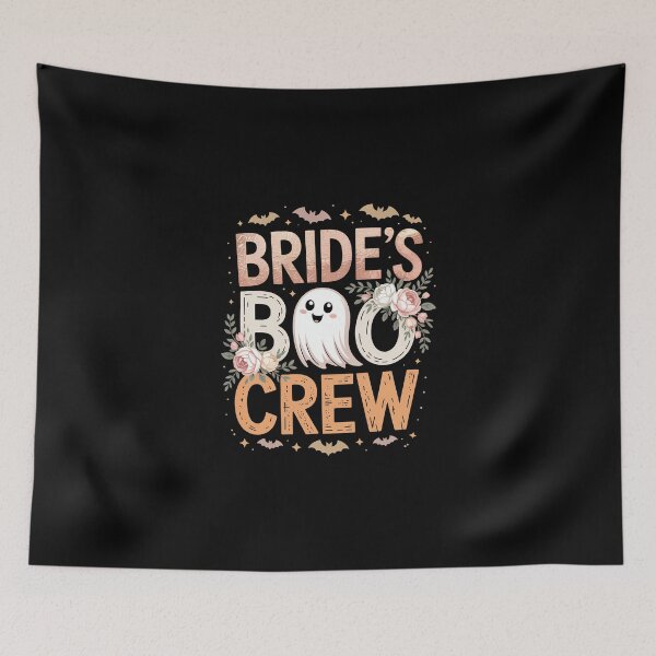 Item preview, Bride’s Boo Crew – Cute Ghost Wedding Party Halloween designed and sold by jkrphoto.