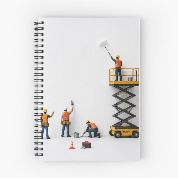 Item preview, Tiny Construction Crew | Optical Illusion Worksite designed and sold by GSizzle1.
