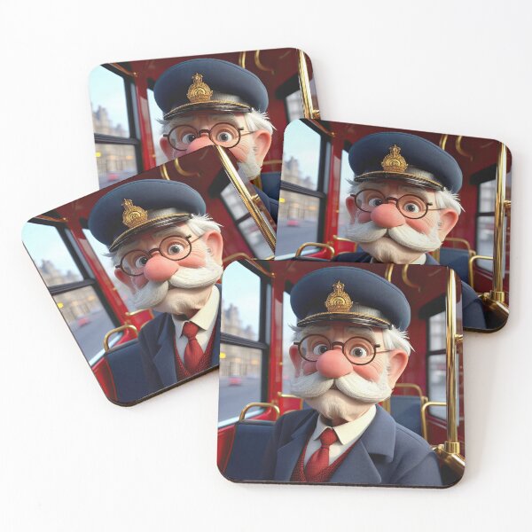 Item preview, Old Fart as a London bus conductor designed and sold by Colin Bentham.