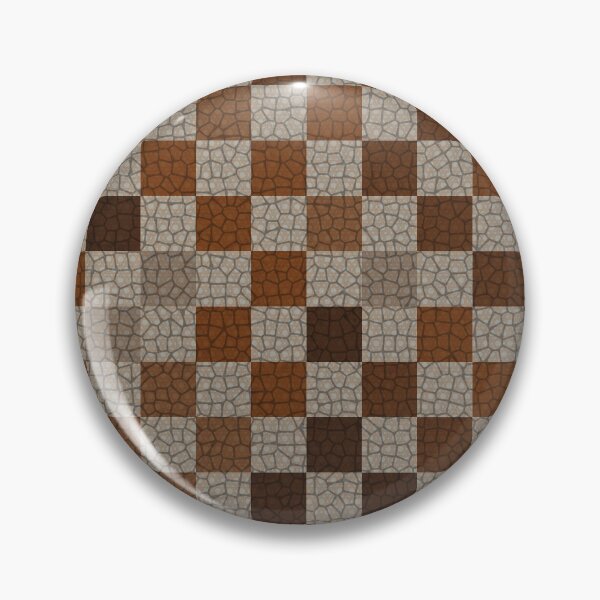 Item preview, Abstract Cracked Tile Mosaic Artwork Rust Brown Mosaic designed and sold by TexSta.
