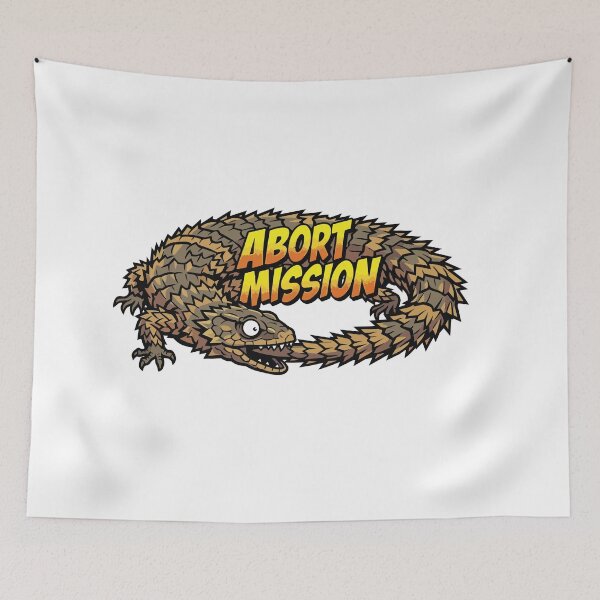Item preview, Abort Mission Pop Art Armadillo Girdled Lizard designed and sold by Arc2020.