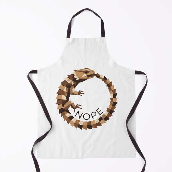 Item preview, Nope Meme Minimalist Armadillo Girdled Lizard Ouroboros designed and sold by Arc2020.