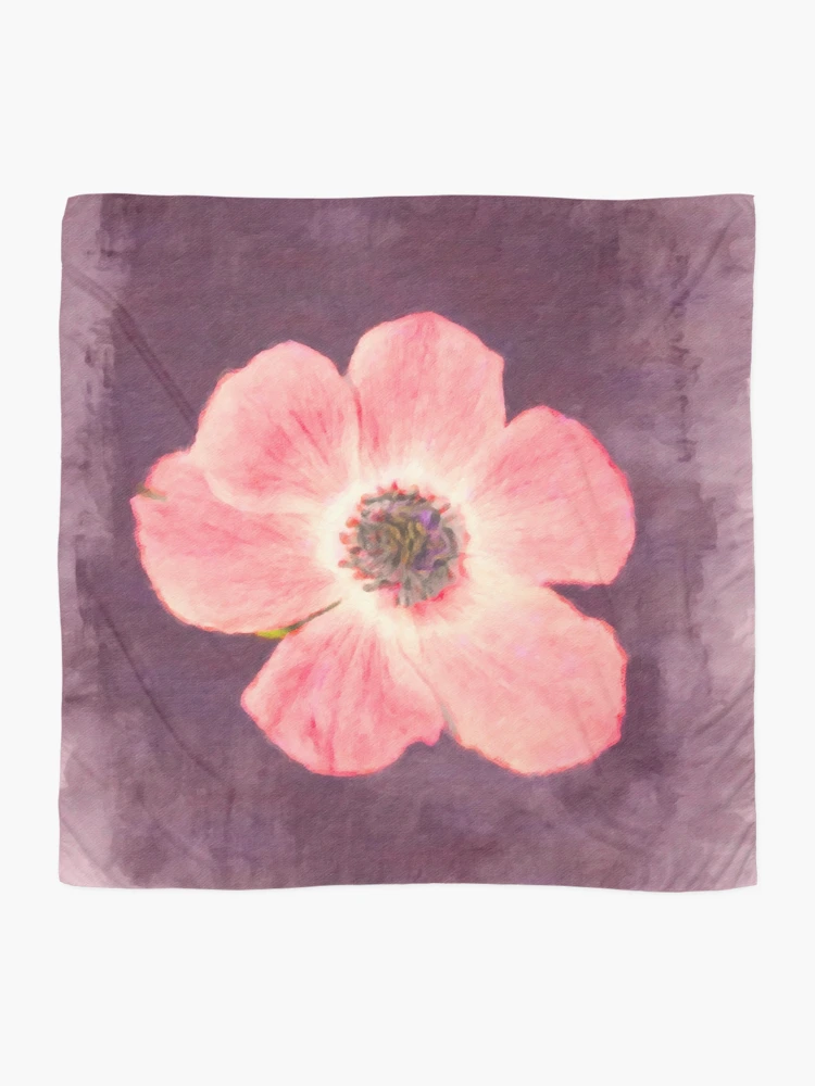Thumbnail 2 of 3, Scarf, First Poppy of Spring... designed and sold by Rasendyll.