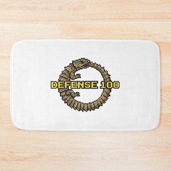Item preview, Defense 100 Pixel Art Armadillo Girdled Lizard Gamer designed and sold by Arc2020.