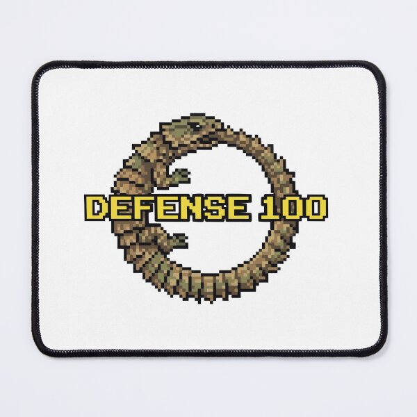 Item preview, Defense 100 Pixel Art Armadillo Girdled Lizard Gamer designed and sold by Arc2020.