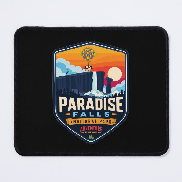 Item preview, Paradise Falls National Park: Adventure is out there designed and sold by FrontierCosmic.
