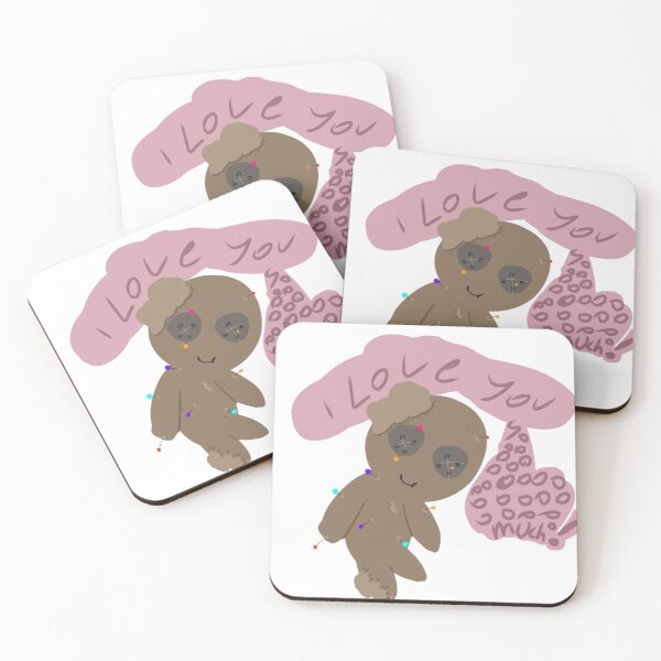 Item preview, I Love You Sooo Much! – Cute Voodoo Doll Art designed and sold by I Sell Stuff.