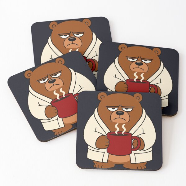Item preview, Don't Talk Before Coffee Bear designed and sold by fadilow.