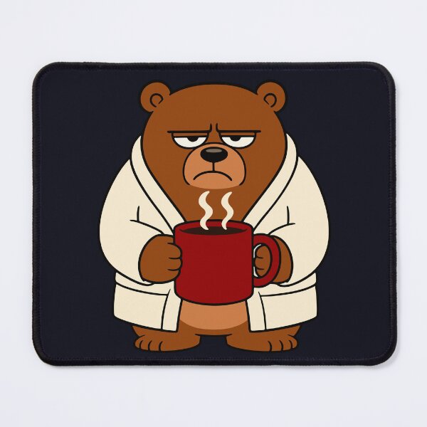 Item preview, Don't Talk Before Coffee Bear designed and sold by fadilow.