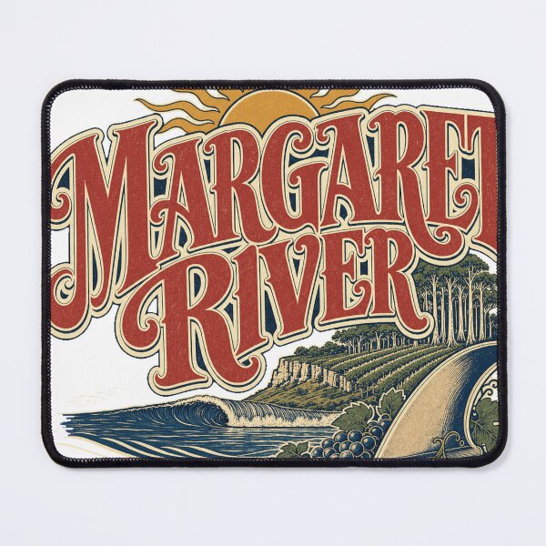 Item preview, Margaret River Australia Classic Hand Drawn Travel Emblem designed and sold by VisualArtsOasis.