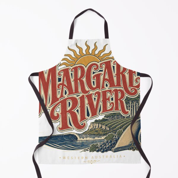 Item preview, Margaret River Australia Classic Hand Drawn Travel Emblem designed and sold by VisualArtsOasis.