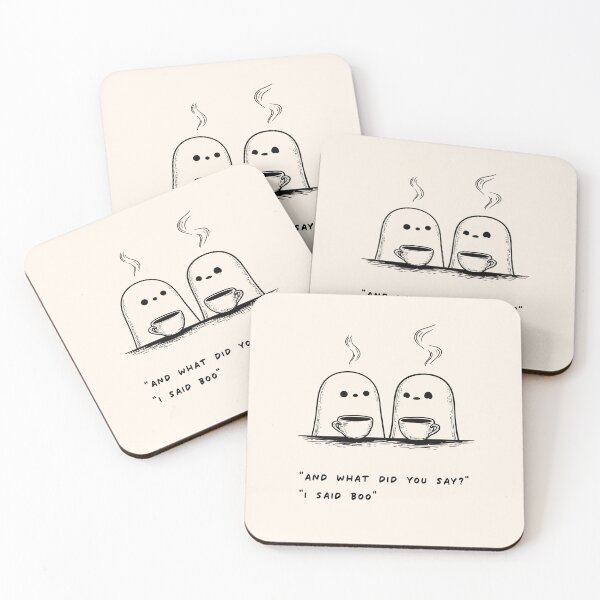 Item preview, I Said Boo: Cute Funny Ghost Halloween Art designed and sold by oneofthesedayys.