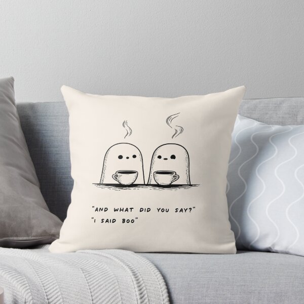 Item preview, I Said Boo: Cute Funny Ghost Halloween Art designed and sold by oneofthesedayys.