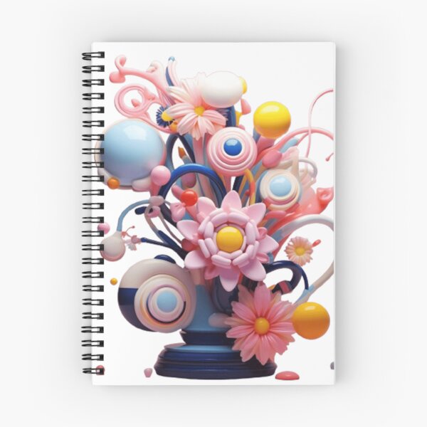 Item preview, 3D Pastel Floral Vase designed and sold by ArhaanFashions.