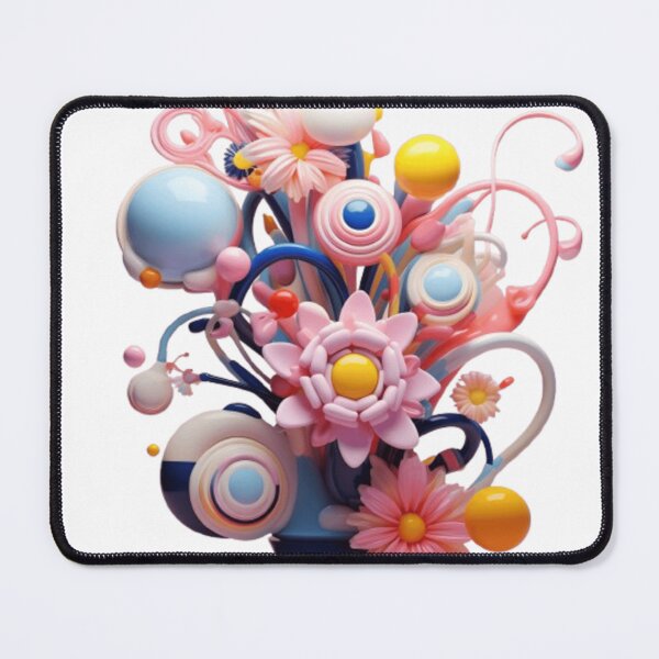 Item preview, 3D Pastel Floral Vase designed and sold by ArhaanFashions.