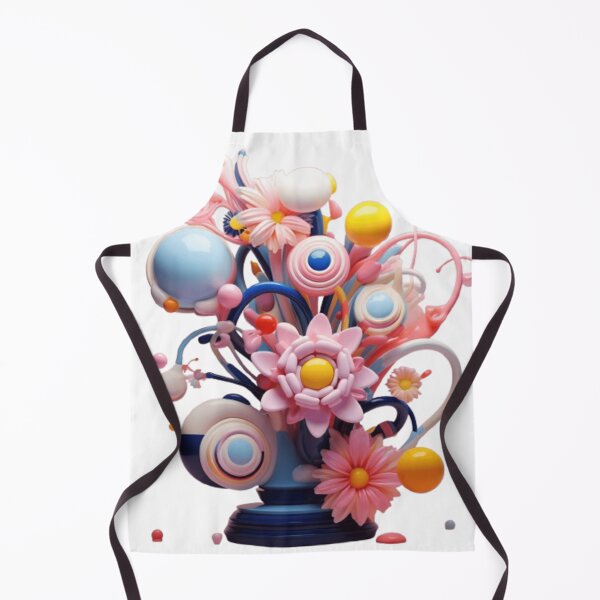 Item preview, 3D Pastel Floral Vase designed and sold by ArhaanFashions.