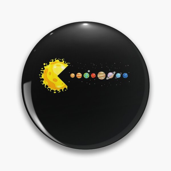 Item preview, Funny Solar System Pac-Man Sun Eating Planets designed and sold by Gbriel3.