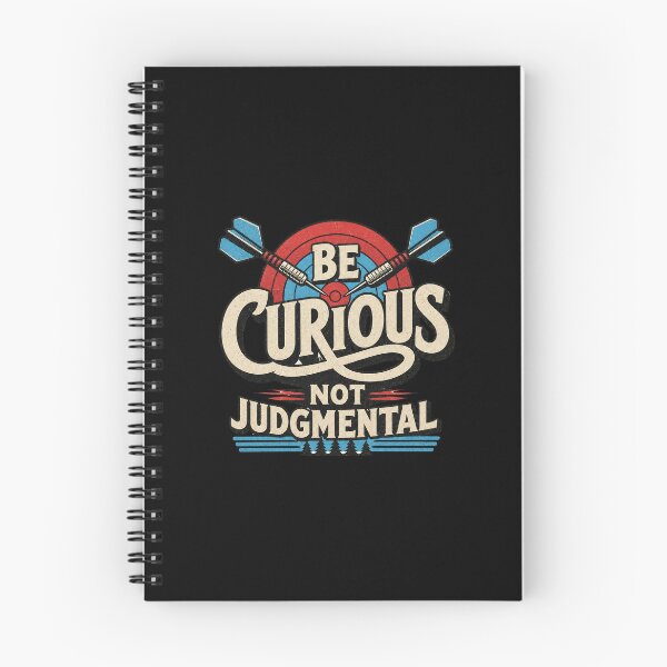 Item preview, Be curious, not judgmental designed and sold by Olena Du.