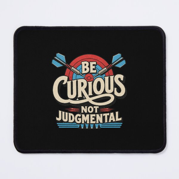 Item preview, Be curious, not judgmental designed and sold by Olena Du.