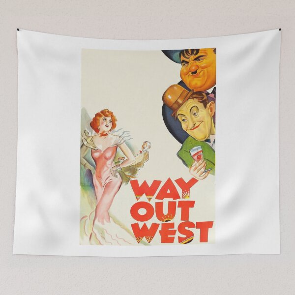 Item preview, Way Out West (1937) Vintage Movie designed and sold by retrohunss.