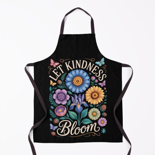 Item preview, Let Kindness Bloom – Floral Positive Quote designed and sold by jkrphoto.