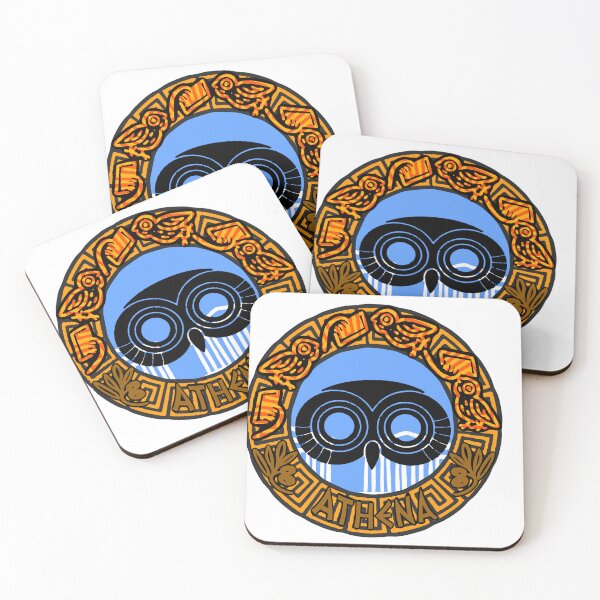 Item preview, Athena Owl Mask Symbol designed and sold by Ambrosia Artwork .