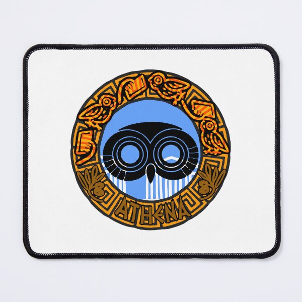 Item preview, Athena Owl Mask Symbol designed and sold by Ambrosia Artwork .