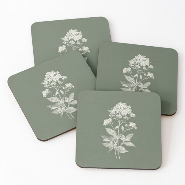 Item preview, Vintage Botanical Wildflower Line Art designed and sold by GoodOldPrints4.