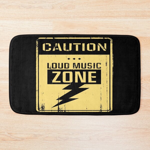 Item preview, Caution! Loud Music Zone designed and sold by weirdove.