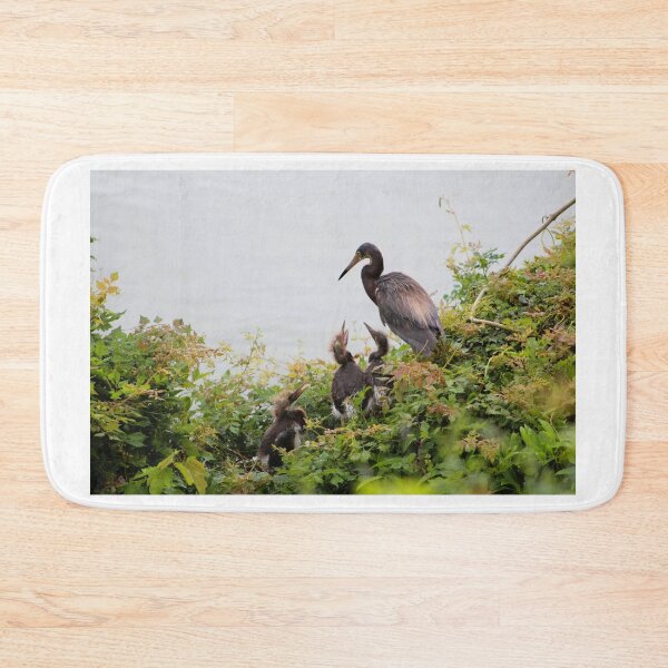 Item preview, Heron with Nesting Chicks designed and sold by Cynthia48.