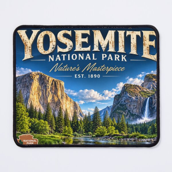 Item preview, Yosemite National Park Vintage Travel Poster designed and sold by SlanPOD.