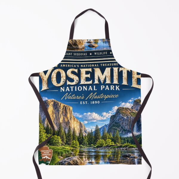 Item preview, Yosemite National Park Vintage Travel Poster designed and sold by SlanPOD.