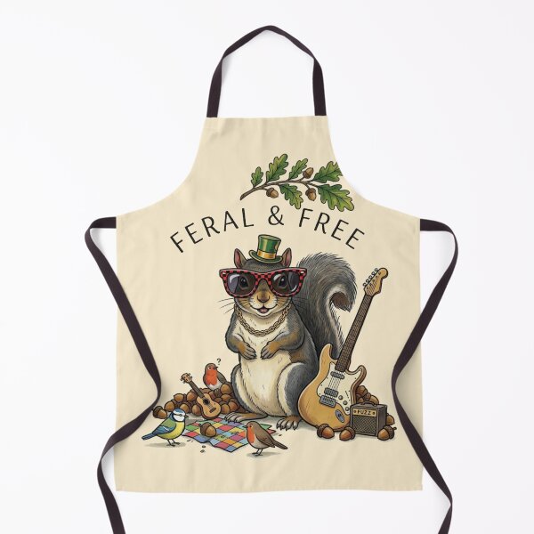 Item preview, Rock Star Squirrel Electric Guitar Funny Animal Musician Art designed and sold by Evelashop.