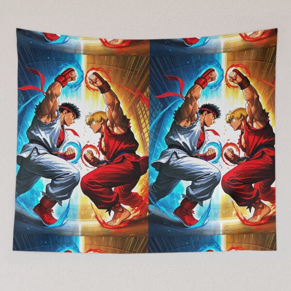 Item preview, Video Games - Two Iconic Warriors, Dynamic Martial Arts Confrontation designed and sold by Zone--Gaming.