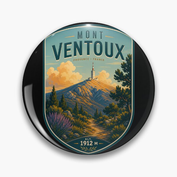 Item preview, Mont Ventoux at Dusk, Provence, France Travel Nature Landscape designed and sold by FrontierCosmic.