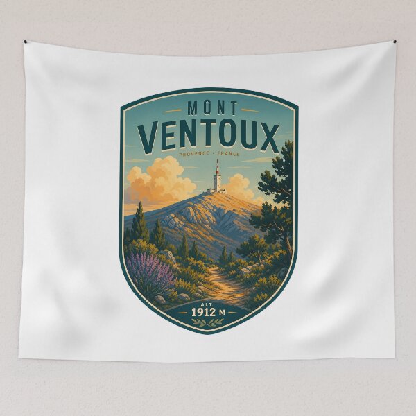 Item preview, Mont Ventoux at Dusk, Provence, France Travel Nature Landscape designed and sold by FrontierCosmic.