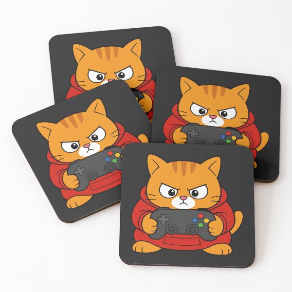 Item preview, Serious Gamer Cat designed and sold by fadilow.