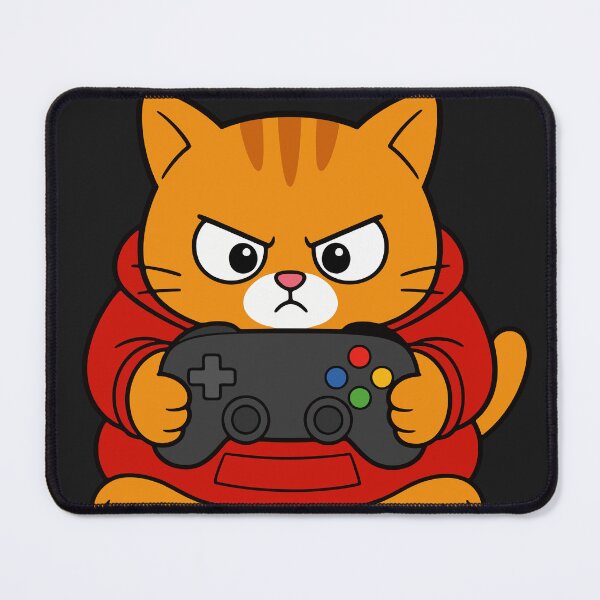 Item preview, Serious Gamer Cat designed and sold by fadilow.