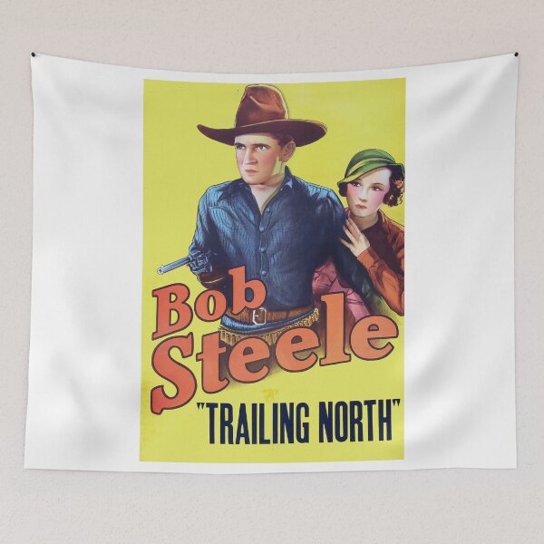 Item preview, Bob Steele – Trailing North (1933) Vintage Western Movie designed and sold by retrohunss.