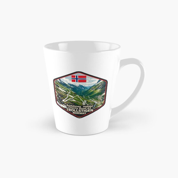 Item preview, Trollstigen The Troll Road Norway Sticker TShirt 06 designed and sold by OuterShellUK.