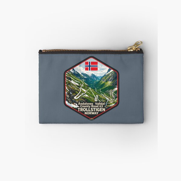 Item preview, Trollstigen The Troll Road Norway Sticker TShirt 06 designed and sold by OuterShellUK.