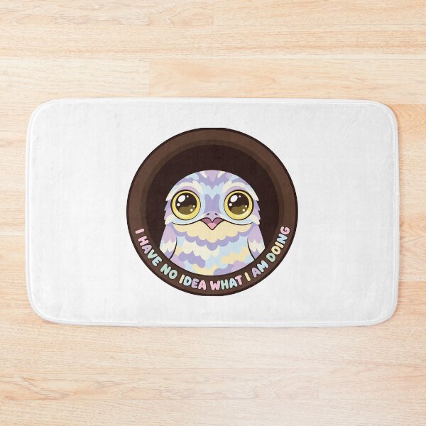 Item preview, No Idea What I Am Doing Kawaii Potoo Bird designed and sold by Arc2020.