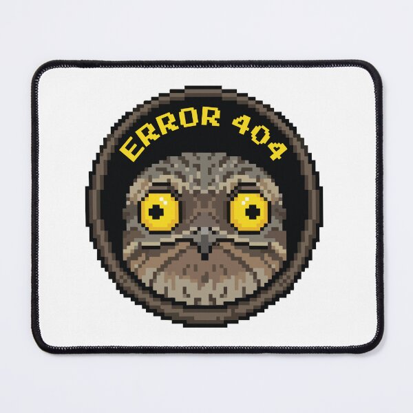 Item preview, Error 404 Pixel Art Potoo Bird Retro Gamer designed and sold by Arc2020.