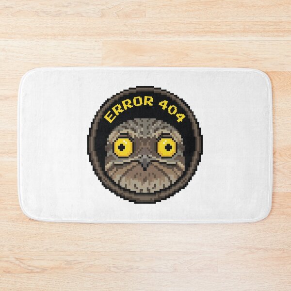 Item preview, Error 404 Pixel Art Potoo Bird Retro Gamer designed and sold by Arc2020.
