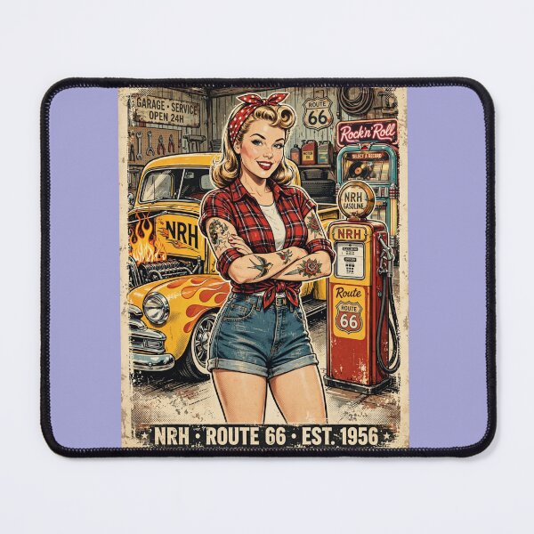Item preview, Retro American-style garage sign designed and sold by Normandy Road Heritage.