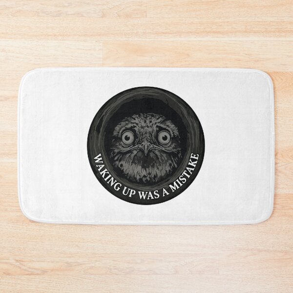 Item preview, Waking Up Was A Mistake Vintage Potoo Bird designed and sold by Arc2020.