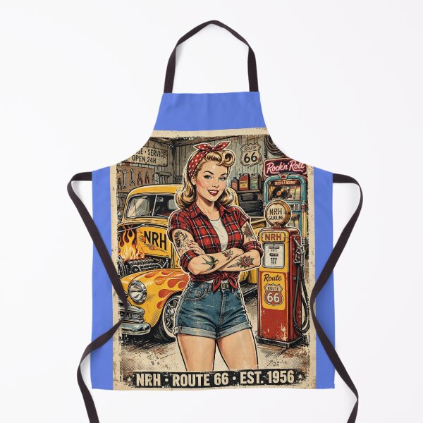 Item preview, Retro American-style garage sign designed and sold by Normandy Road Heritage.