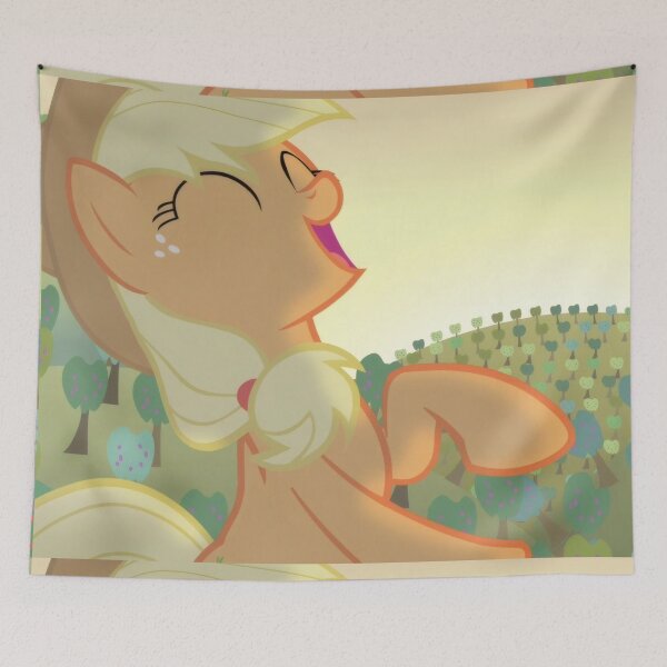 Item preview, Apple Pony Celebration - Joyful Magical Cartoon Character designed and sold by Billy Morfo™.