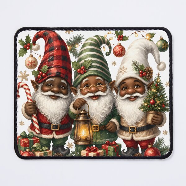 Item preview, Christmas Gnomes designed and sold by Whimsy Petal and Co..